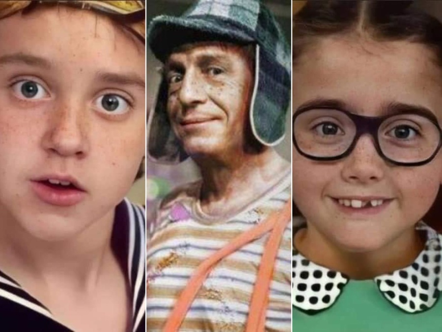 La Inteligencia Artificial nos muestra cómo serían los personajes del Chavo del 8 si realmente fueran pequeños