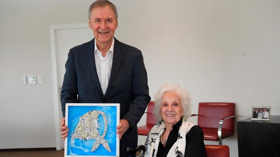 Estela de Carlotto se reunió en Córdoba con Juan Schiaretti: ”A buen entendedor, pocas palabras”