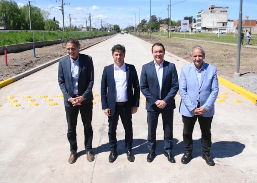 Kicillof: “Si en la Provincia utilizáramos la lógica absurda de la motosierra, nunca se hubieran concretado estas obras”