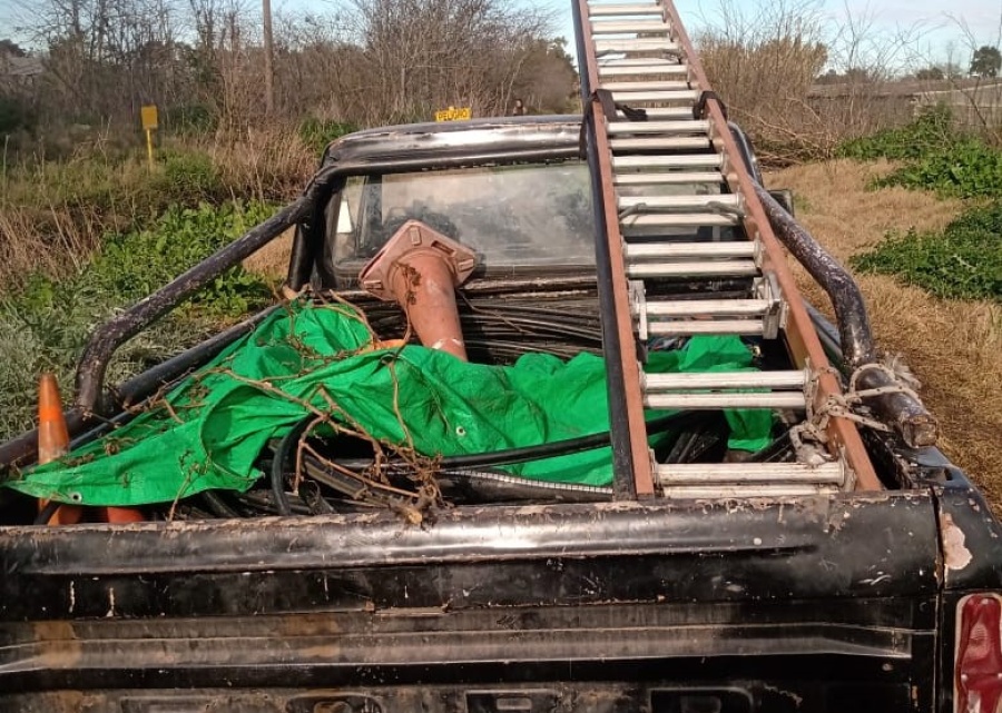 Detuvieron a tres peligrosos delincuentes en La Plata: se dedicaban a robar cables