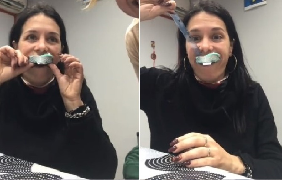 ”Va a salir”: una estudiante de odontología hizo una prueba con su amiga pero nada salió como esperaba