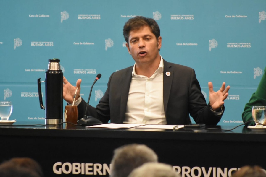 Kicillof dijo que ”Milei se roba los recursos de la Provincia de Buenos Aires”