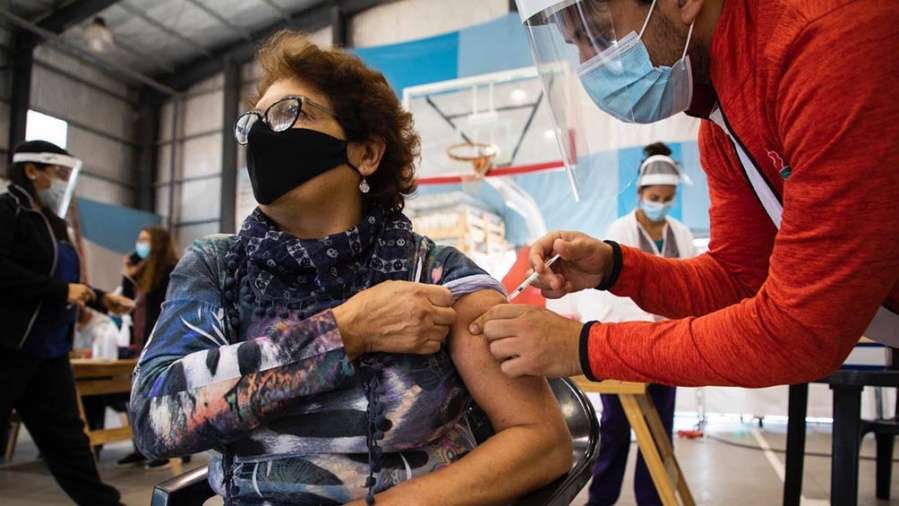 Durante la última semana, Argentina lideró el ranking mundial de vacunación