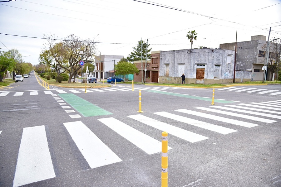 Finalizó la construcción de la ciclovía en que une el Parque Lineal con la Avenida Antártida en La Plata