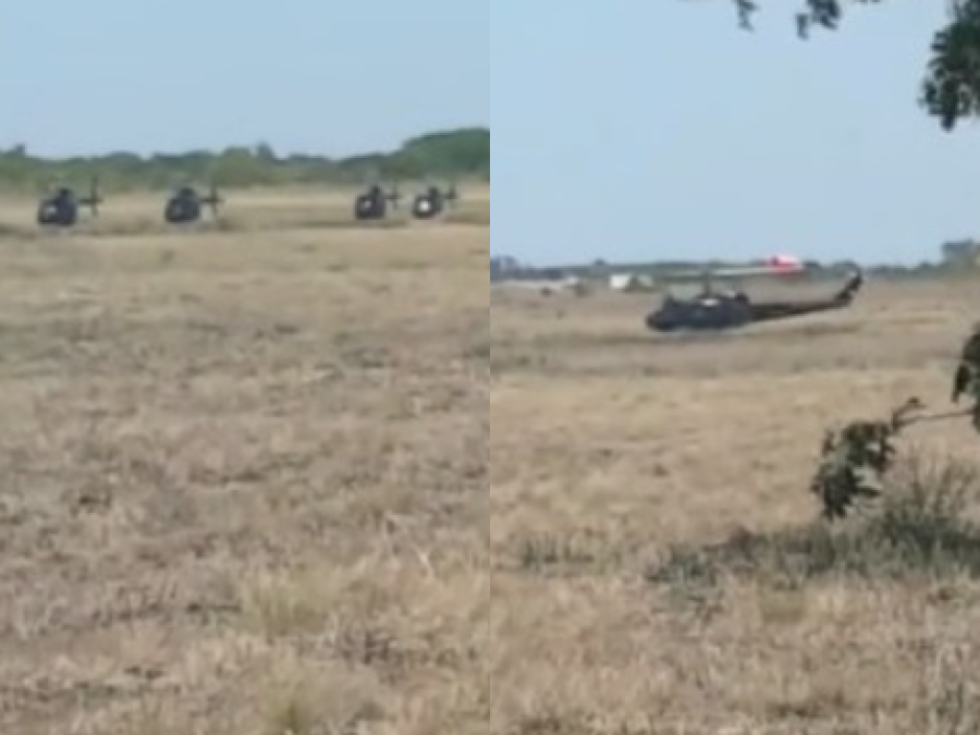 Fin del misterio: ¿Qué hacían siete helicópteros volando por el cielo de La Plata?