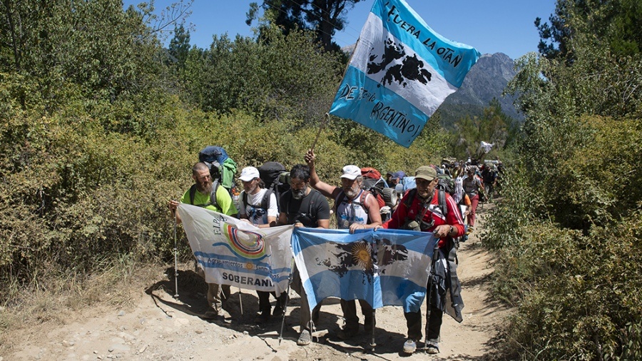 Regresaron en buen estado los manifestantes que estaban cautivos en Lago Escondido