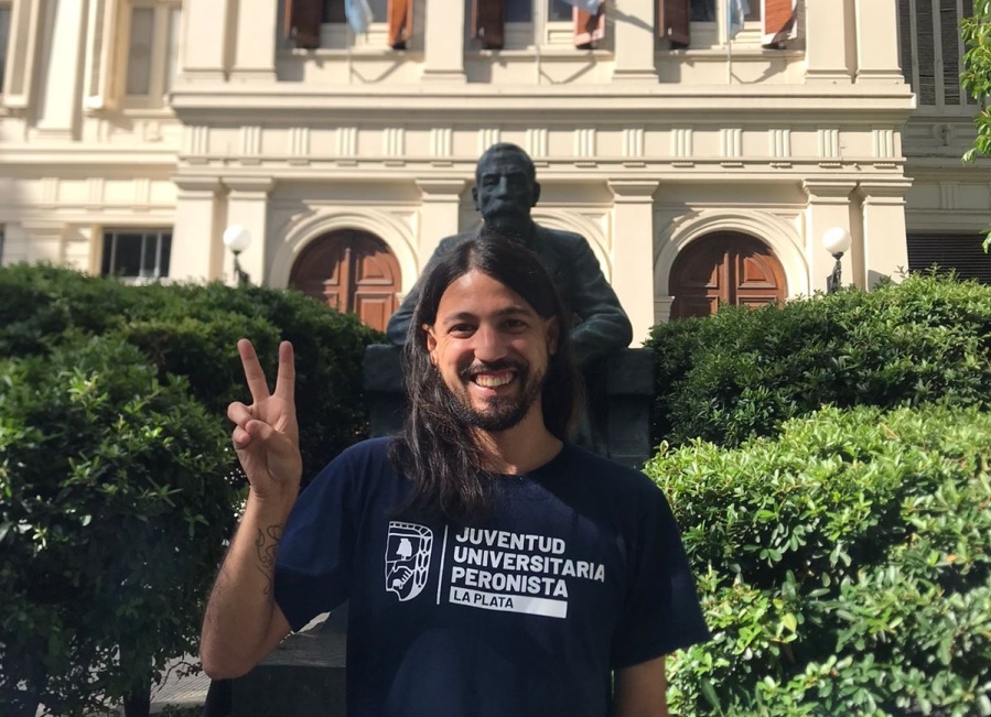 Relanzan la JUP La Plata y Juan Manuel Román será su nuevo Secretario General: “Nos vemos reflejados en Axel Kicillof”