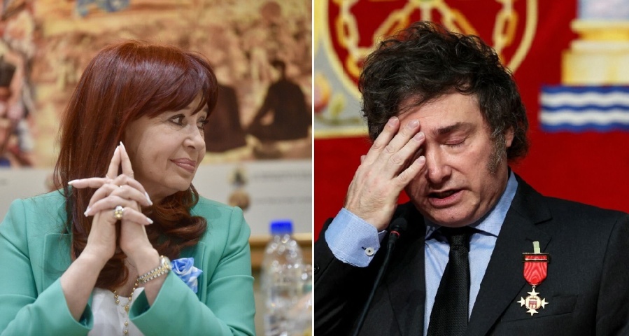 Cristina Kirchner a Milei: ”Está apareciendo el pequeño dictadorzuelo que siempre llevaste adentro, ¿Tanto miedo me tenés?”