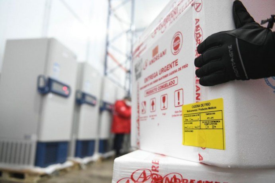 Ya llegaron al país más de 60 millones de vacunas contra el COVID-19
