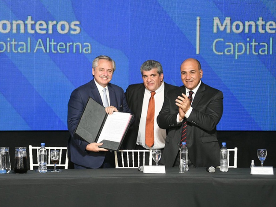 Fernández, junto al Gabinete Federal: ”Pienso si la Capital no tendría que estar en otro lado que no sea Buenos Aires”