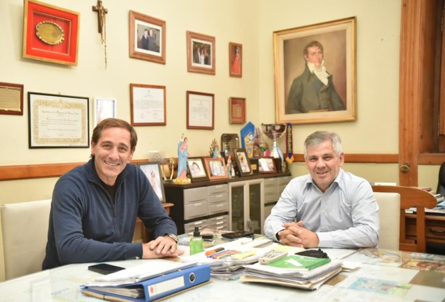 Julio Garro se reunió con Guillermo Britos por el pase de la Policía Local: ”Sabemos qué pasa en los barrios”