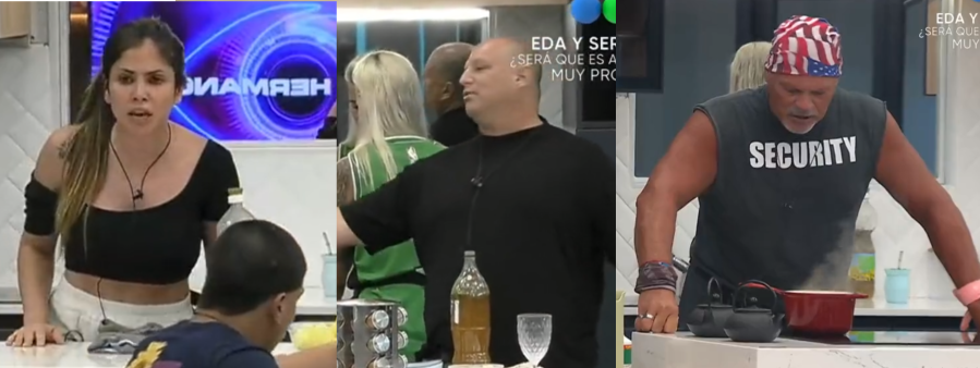 Terrible pelea en la cocina entre Ariel, Romina y Alfa: ”Si fuera mi casa te saco de una patada”