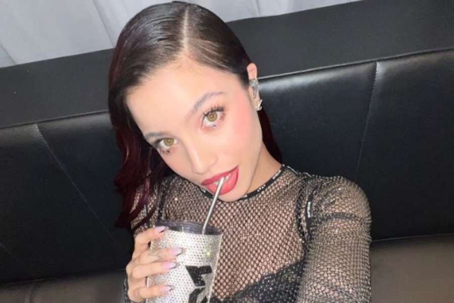 Emilia Mernes enloqueció a todos en Las Vegas