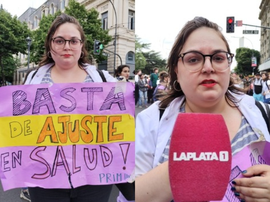 Residentes reclaman por la recomposición salarial en La Plata