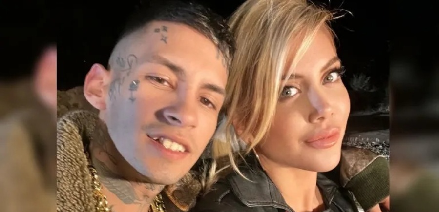 La relación sigue avanzando y Wanda Nara hizo de mamá con L-gante