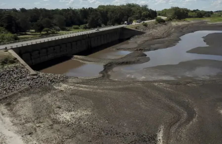 Uruguay padece la mayor sequía en 74 años y casi dos millones de personas podrían quedarse sin agua potable