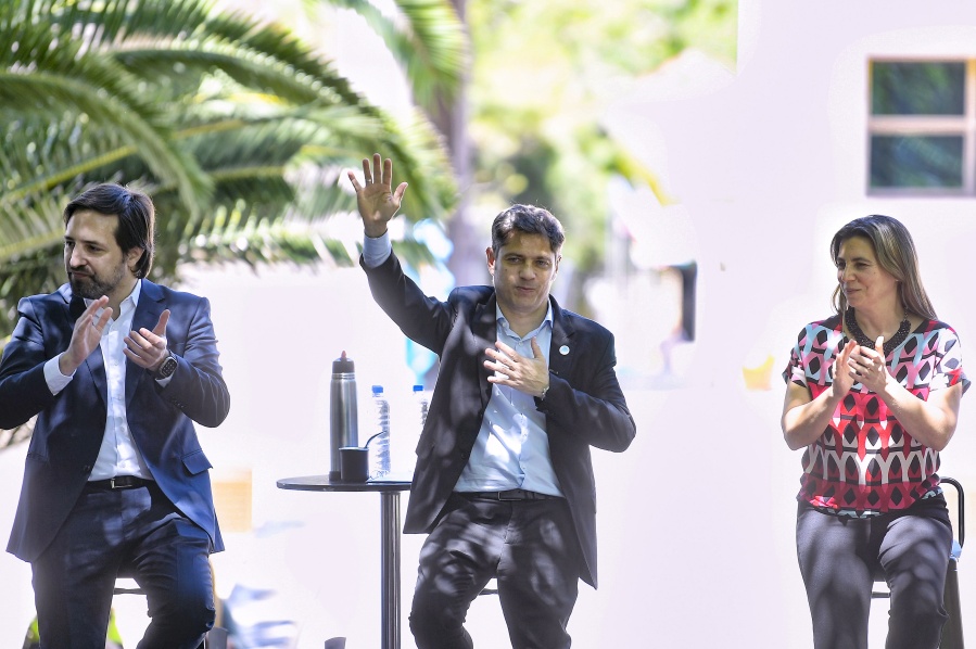 Kicillof abrió una jornada de salud mental en Ensenada: ”Tenemos que dar respuestas ante el desastre del Gobierno nacional”