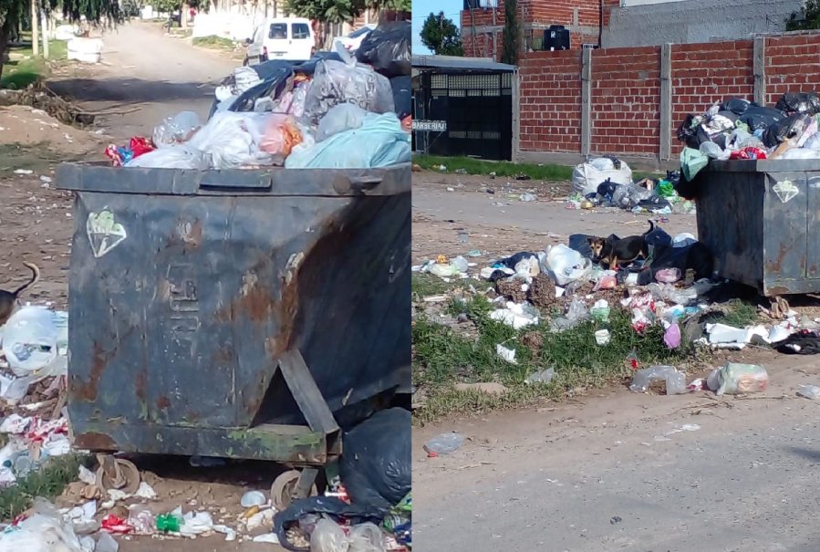 En Altos de San Lorenzo se quejaron por un basural