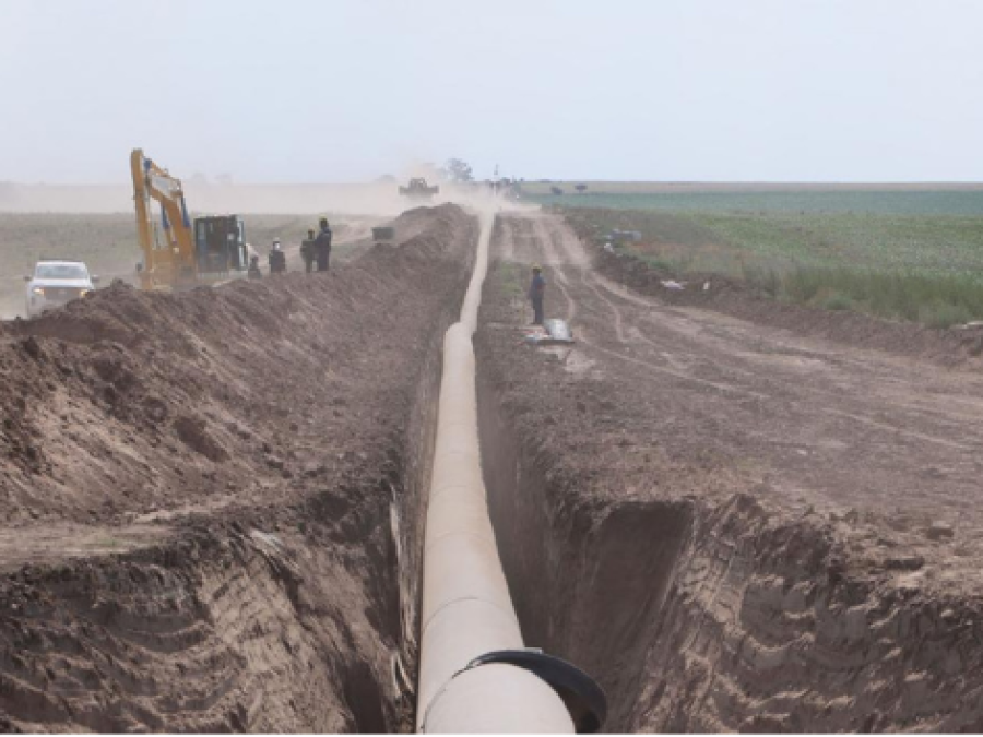 Se habilitó el tercer tramo del Gasoducto Néstor Kirchner que avanza sin pausa en su llenado