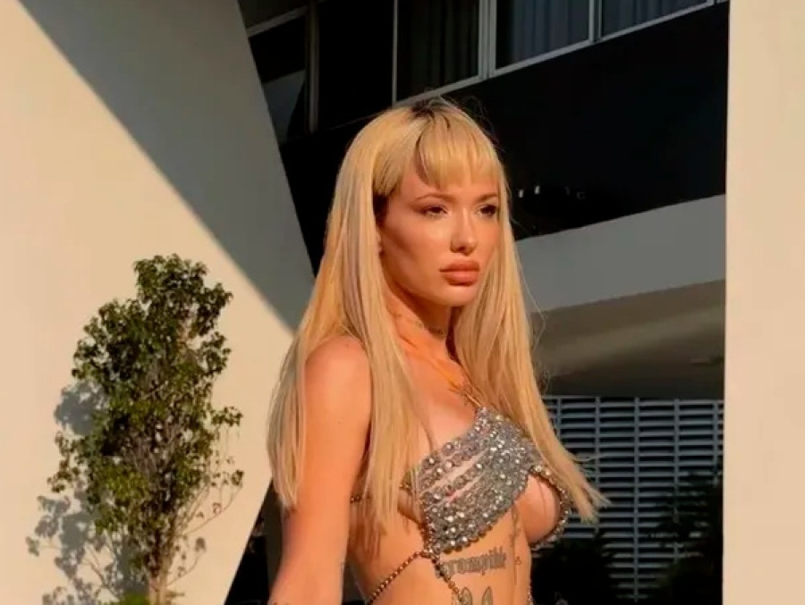 La exótica microbikini que eligió La Joaqui para terminar sus vacaciones