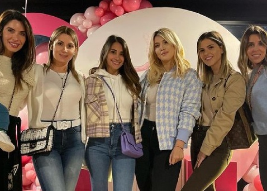 ¡Juntas! Wanda Nara y Antonella Rocuzzo se reencontraron