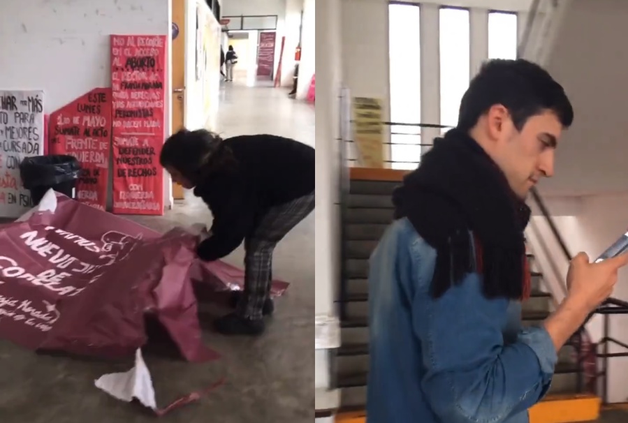 ”¿Les gusta fingir demencia, no?”: guerra de afiches y acusaciones cruzadas entre dos agrupaciones de Psicología de la UNLP