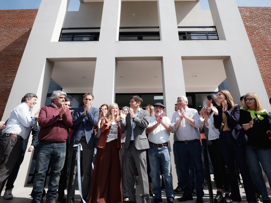 Kicillof: “En la Provincia no paramos la obra pública, sino que aumentamos la inversión en salud, educación y seguridad”