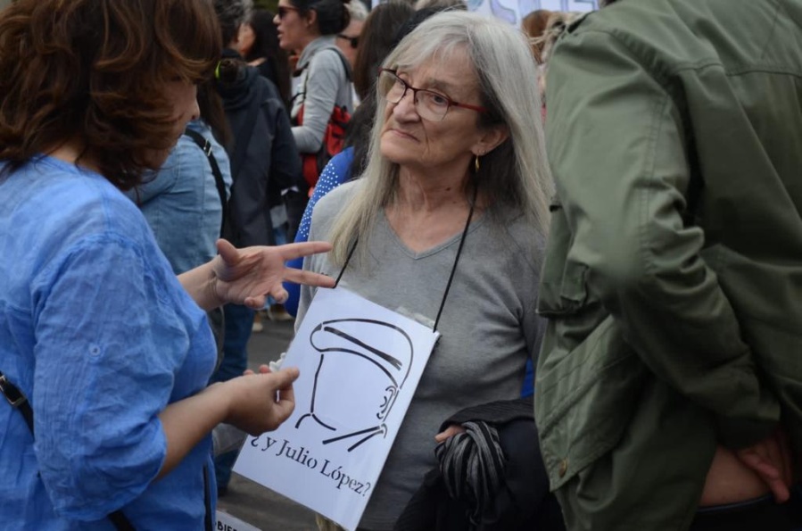 Organizaciones marcharon en La Plata exigiendo la aparición con vida de Julio López