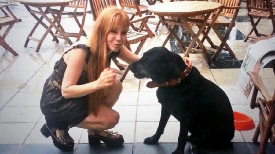 Graciela Alfano fue a votar ¡Acompañada por su perro!