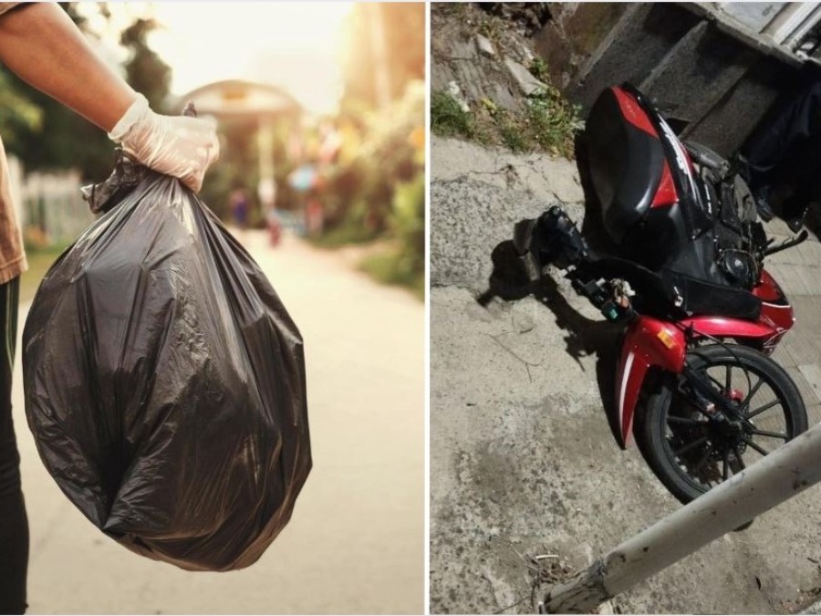 Una mujer cruzó la calle para tirar la basura en La Plata y fue atropellada por una moto