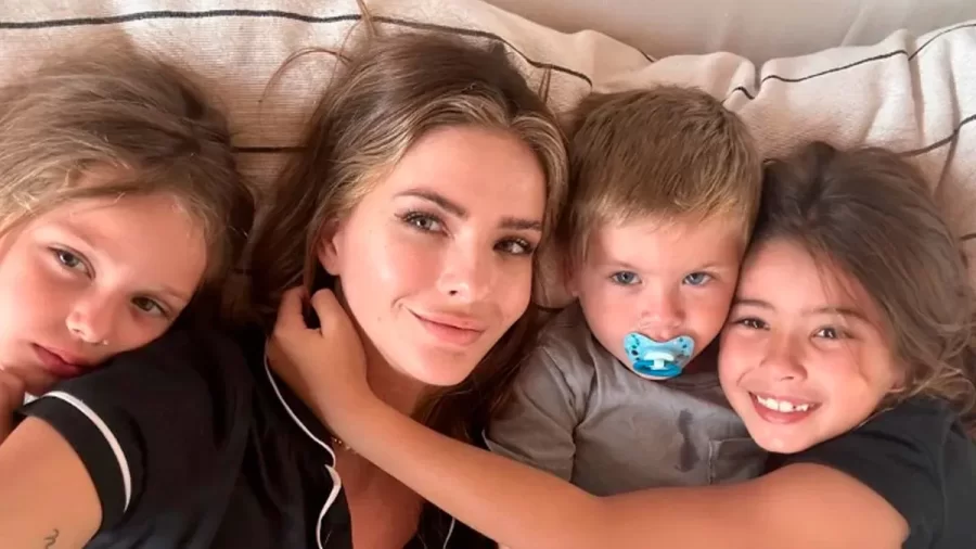 ¡Típico de fechas patrias! La China Suárez le mostró a sus hijos lo que pasa con un corcho quemado