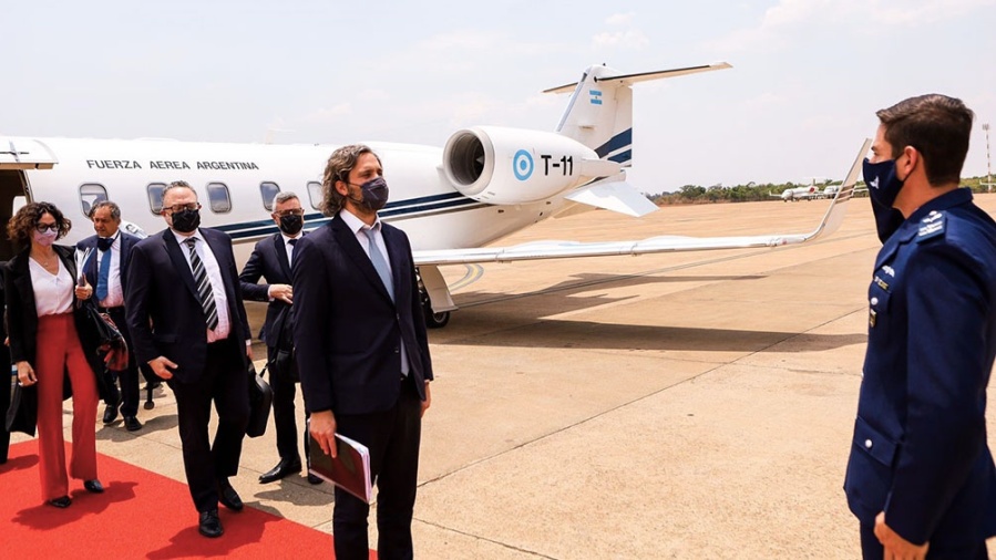 Cafiero destacó el ”robustecimiento del Mercosur” tras reunión con canciller brasileño