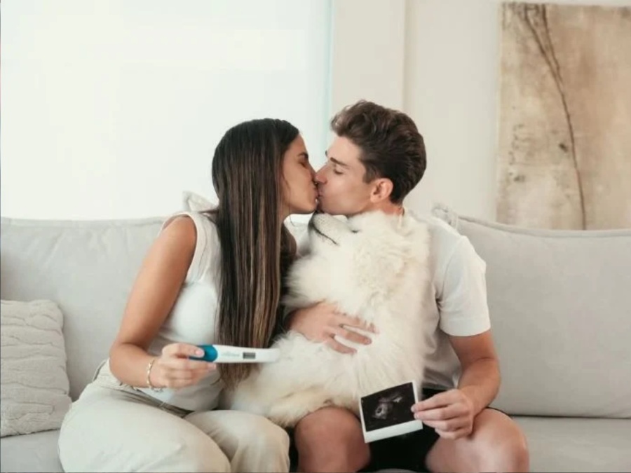 “El próximo fichaje, en camino”: el tierno posteo con el que Julián Álvarez anunció el embarazo de Emilia Ferrero
