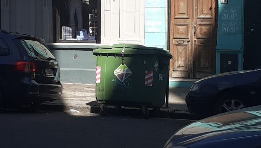 Basura y presencia de ratas en pleno centro platense: ”Es un asco”