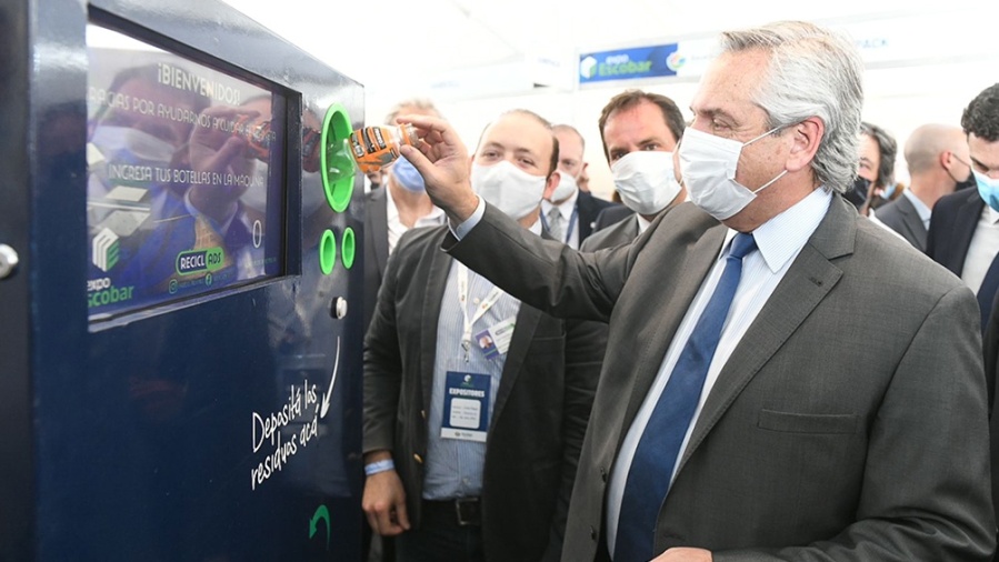 Alberto Fernández abrió la Expo Escobar y apostó al crecimiento de la economía y a reconstruir el tejido productivo