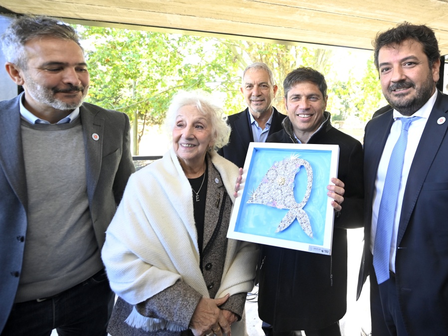 Junto a Alak, Kicillof inauguró un espacio para la memoria en La Plata y señaló el ”negacionismo” del Gobierno nacional