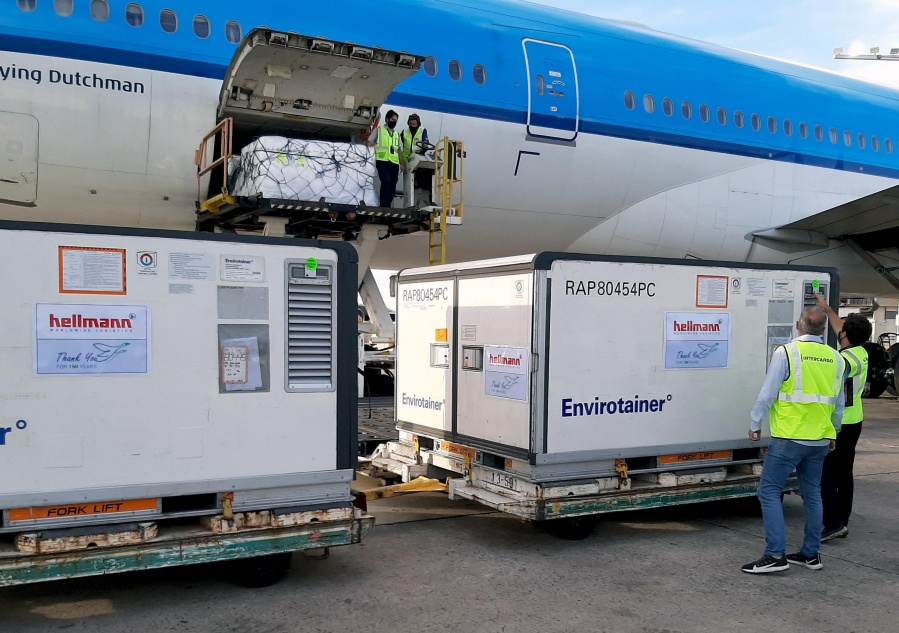 Con la llegada de un nuevo cargamento, Argentina superará las 59 millones de vacunas recibidas desde el inicio de la campaña