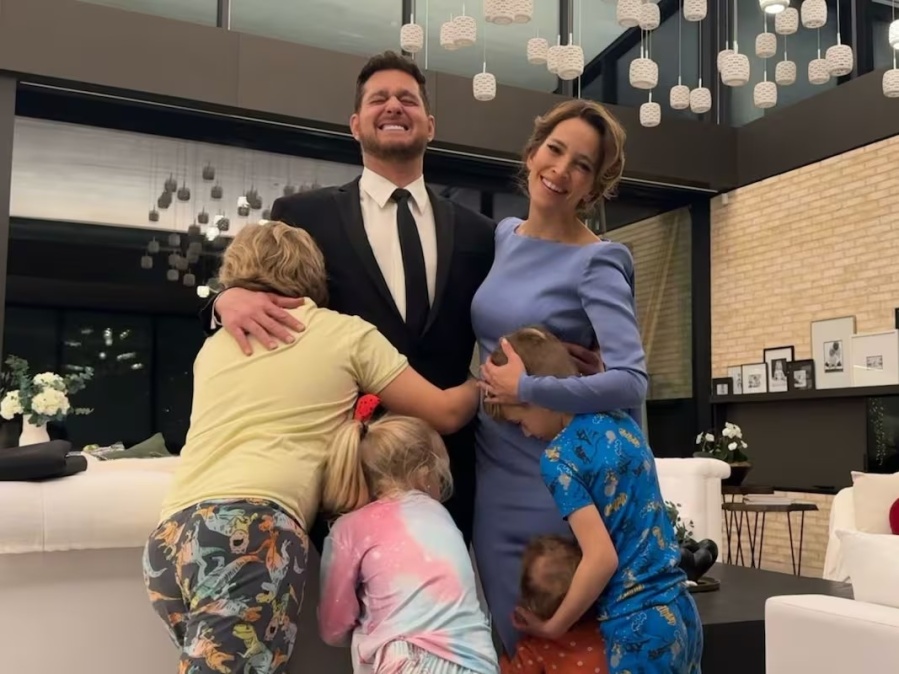 Luisana Lopilato y Michael Bublé celebraron el cumpleaños de Cielo con un emotivo video familiar