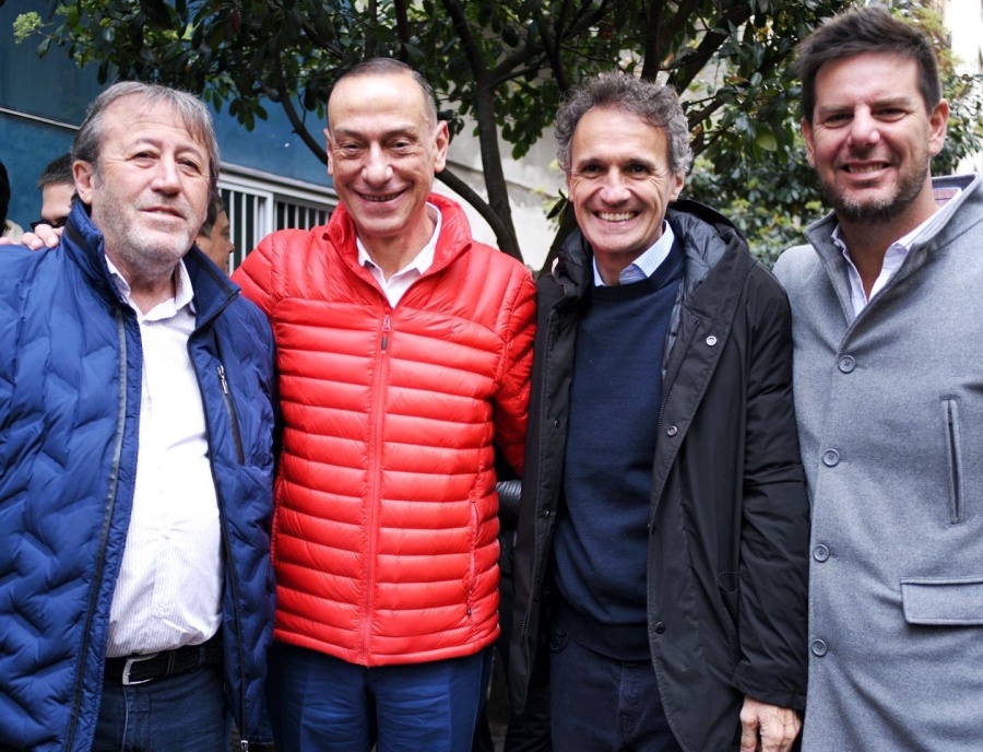 Katopodis realizó una asamblea junto a trabajadores administrativos del Ministerio de Obras Públicas