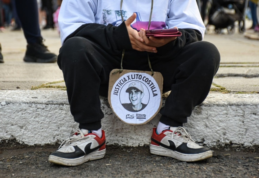 Familiares y amigos de Lito Castillo pidieron justicia en una nueva marcha en La Plata: ”Llevamos dos años de lucha”