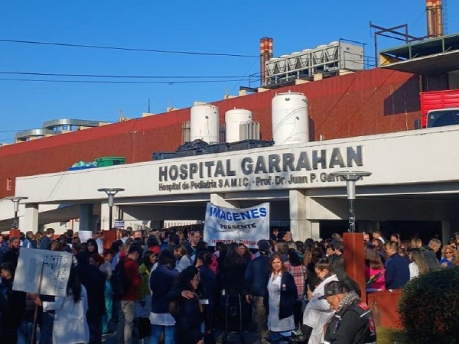 El Gobierno confirmó que descontará los días de paro a médicos del Hospital Garrahan