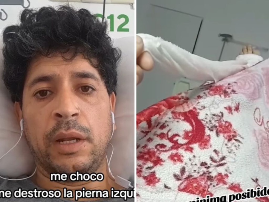 “Ayúdenme por favor”: Fue atropellado en La Plata y necesita ayuda urgente para salvar su pierna