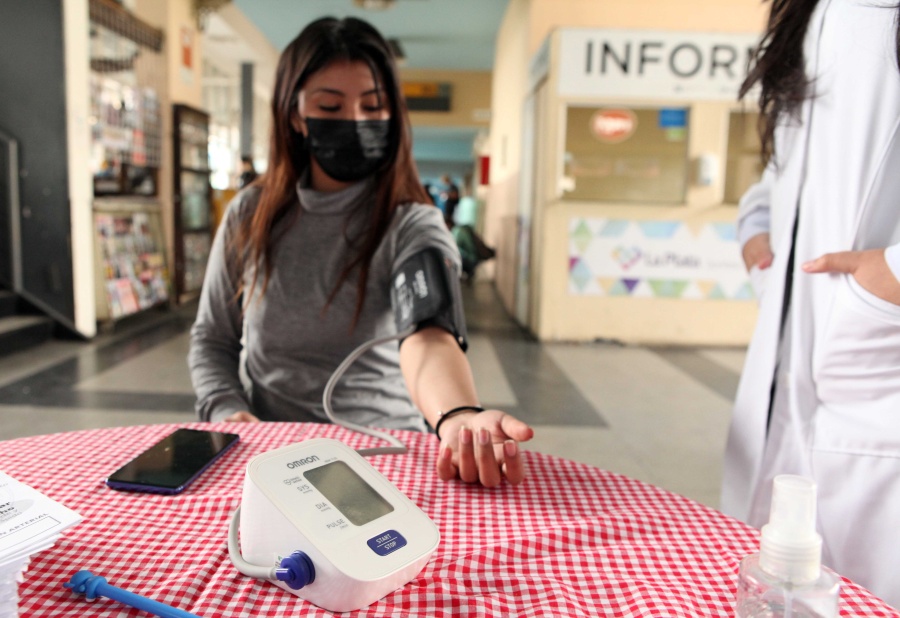 En el marco del Día Mundial del Corazón, se realizaron controles en la Terminal de La Plata