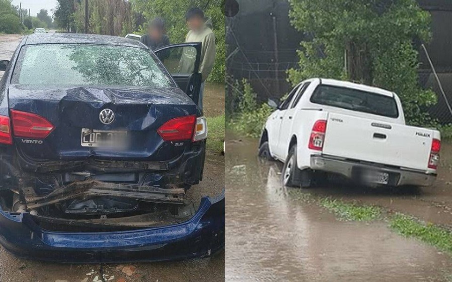 Una camioneta embistió a un auto y se dio a la fuga: cinco personas fueron detenidas en La Plata