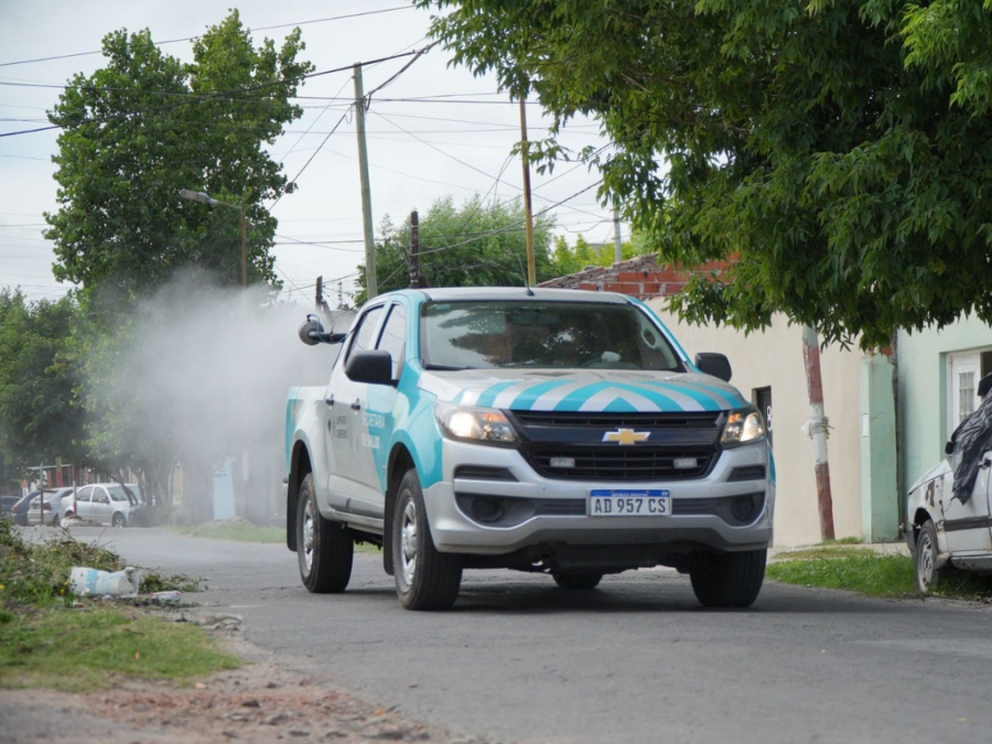 Fumigación, corte de pasto y mantenimiento: la Municipalidad de La Plata realizó operativos en distintos barrios