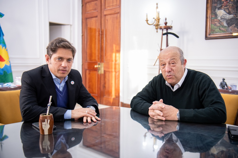 Kicillof se reunió con un intendente bonaerense donde se destacó una inversión millonaria