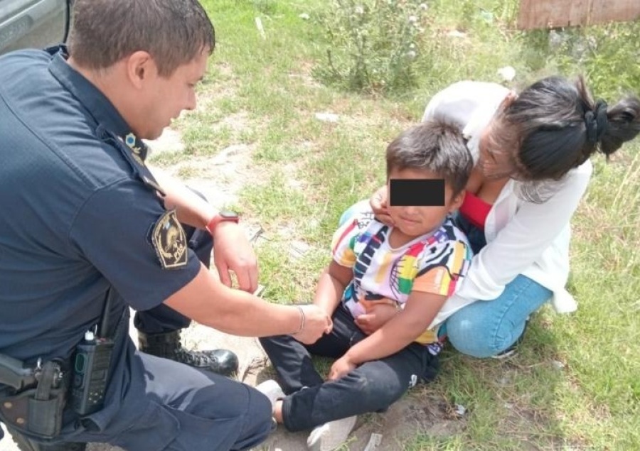 Hallaron deambulando a un niño en Ruta 2: se fue de su casa solo