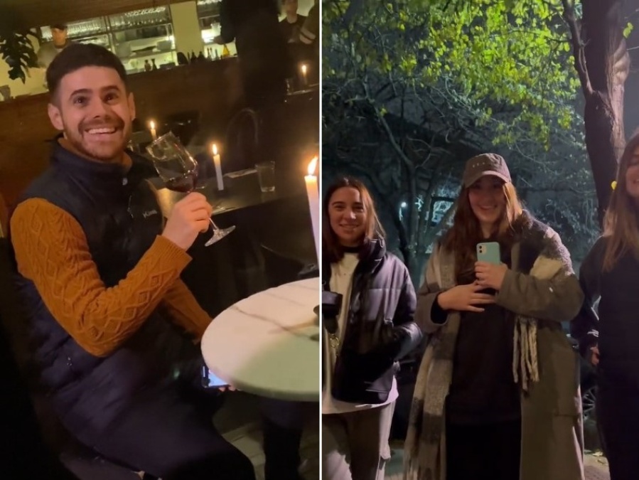 Encararon a Gastón Soffritti mientras tomaba una copa de vino y no la pensó dos veces: ”Esto se está descontrolando”