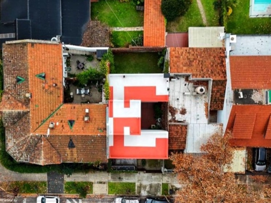 El escudo en las alturas: un homenaje pincha que se ve desde el cielo