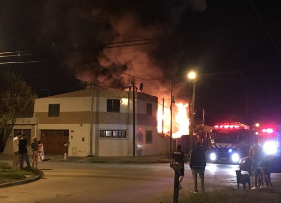 Niña berissense que fue víctima de un incendio terminó con el 70% del cuerpo quemado